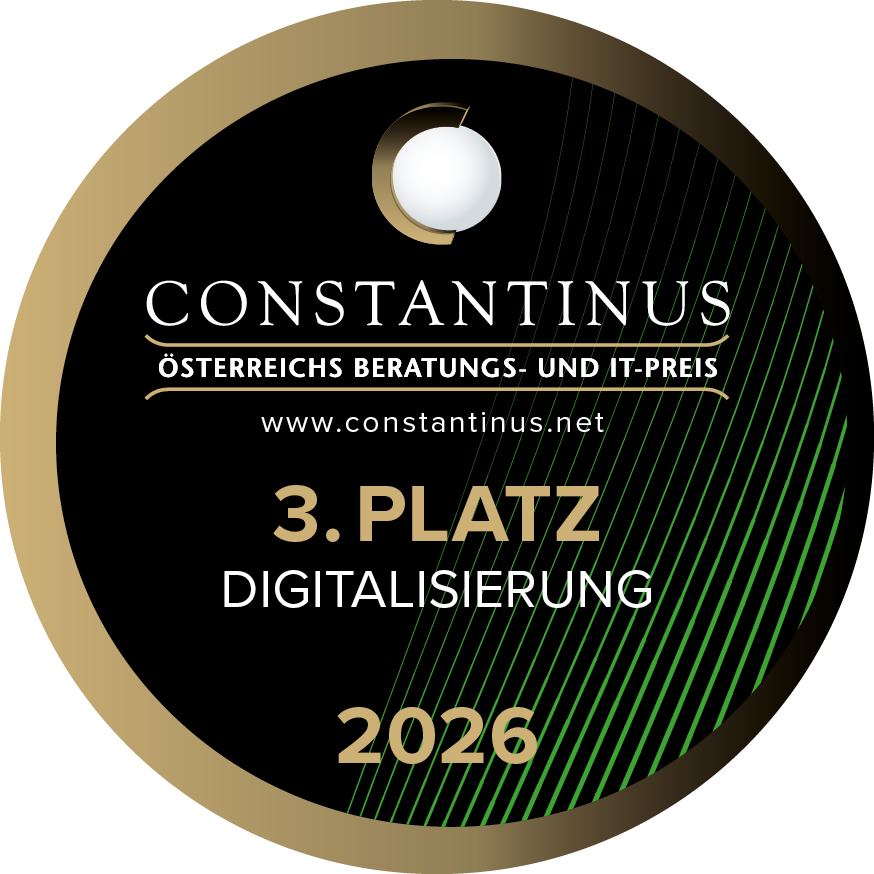Constantinus Award 2026 Nominierungssiegel