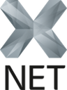 X-Net Logo grau