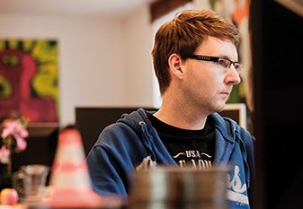 Industry 4.0 meets IT Security meets Open Source Portrait Thomas Aiglesberger
