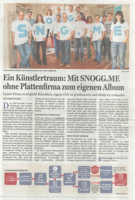 SNOGG.ME Upper Austrian Newspaper